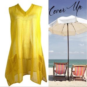 Mesh Swing Tunic Bathing Suit Coverup